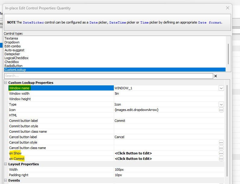 Inplace Cvcustom Lookup